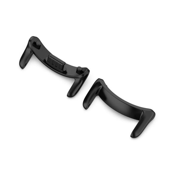 1 Pair Watch Band Adapter for Xiaomi Smart Band 9 / 8 Stainless Steel Connector, 14mm Width - Black - 2