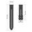 For Oppo Watch X2 Mini Textured Silicone Smartwatch Strap + Watch Case - Black - 7