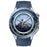 For Oppo Watch X2 Smartwatch Band Stitched Line Design Adjustable Silicone Strap - Midnight Blue - 2