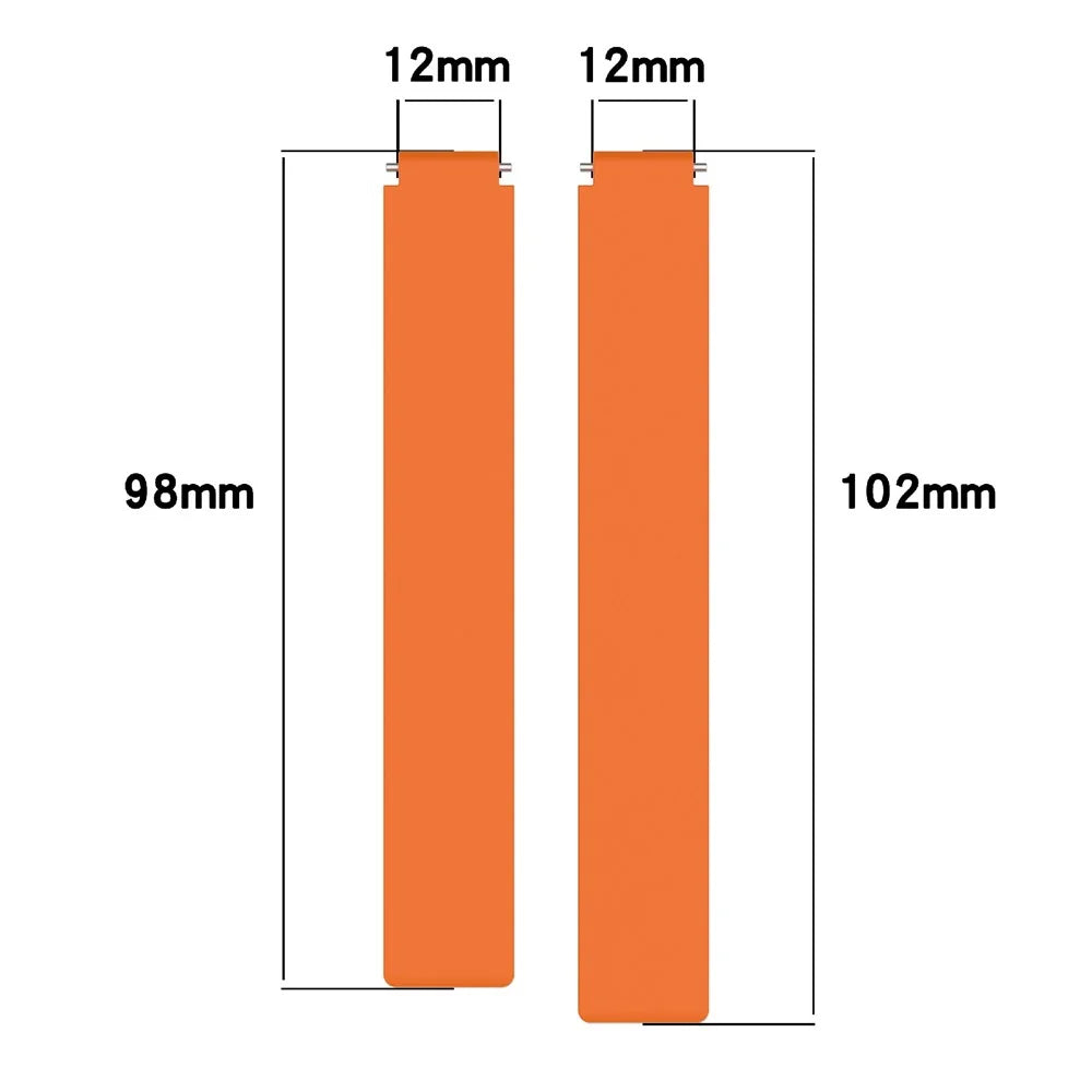 For Xiaomi Smart Band 10 Silicone Strap Magnetic Replacement Watch Band - Starlight / Orange - 6