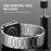 H-Link Silver Metal Strap for Apple Watch Series 11 10 42mm / 9 8 7 41mm / SE3 SE2 SE 6 5 4 40mm / 3 2 1 38mm Butterfly Clasp Watch Band - 4