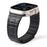 Smartwatch Band for Apple Watch Ultra 3 2 1 49mm / Series 11 10 46mm / 9 8 7 45mm / SE3 SE2 SE 6 5 4 44mm / 3 2 1 42mm Magnetic Stainless Steel Wrist Strap - Black - 2