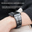 Smartwatch Band for Apple Watch Ultra 3 2 1 49mm / Series 11 10 46mm / 9 8 7 45mm / SE3 SE2 SE 6 5 4 44mm / 3 2 1 42mm Magnetic Stainless Steel Wrist Strap - Black - 4