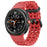 Silicone Band for Samsung Galaxy Watch8 44mm / 40mm / Watch8 Classic 46mm Solid Color Quick Release Watch Strap - Red - 2