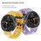 Silicone Band for Samsung Galaxy Watch8 44mm / 40mm / Watch8 Classic 46mm Solid Color Quick Release Watch Strap - Red - 5