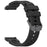 For Garmin Venu X1 / Coros Nomad Watch Band Silicone Sports Replacement Strap - Black - 1