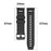 For Garmin Venu X1 / Coros Nomad Watch Band Silicone Sports Replacement Strap - Black - 4
