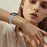 For Fitbit Versa 3  /  Sense Silver Watch Band Adjustable Single Chain Style Metal Alloy Strap - 6