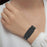 For Huami Amazfit Helio Strap Dual Color Soft Silicone Watch Strap Adjustable Wristband - Black+Red - 5