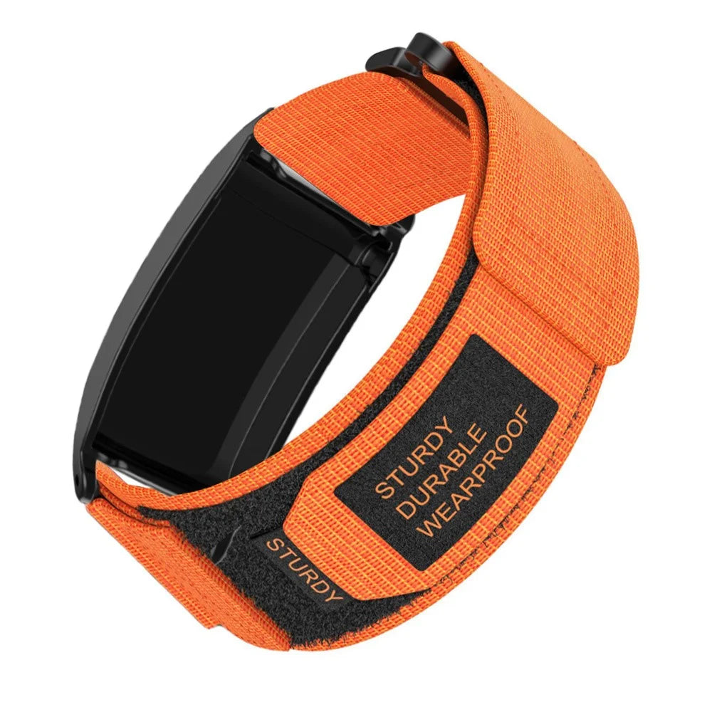 Watch Band for WHOOP 5.0 LIFE MG / 5.0 Peak / 5.0 One / 5.0 / 4.0 Nylon Magic Tape Strap - Orange - 3