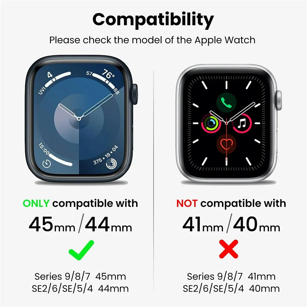 AHASTYLE WE28 For Apple Watch Series 10 42mm Silicone Watch Band with Anti-drop Case - Orange - 3