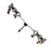 For GarminMove 3 / Vivomove 3 Electroplated Metal Alloy Band Single Loop Chain Bracelet Strap - Black - 2