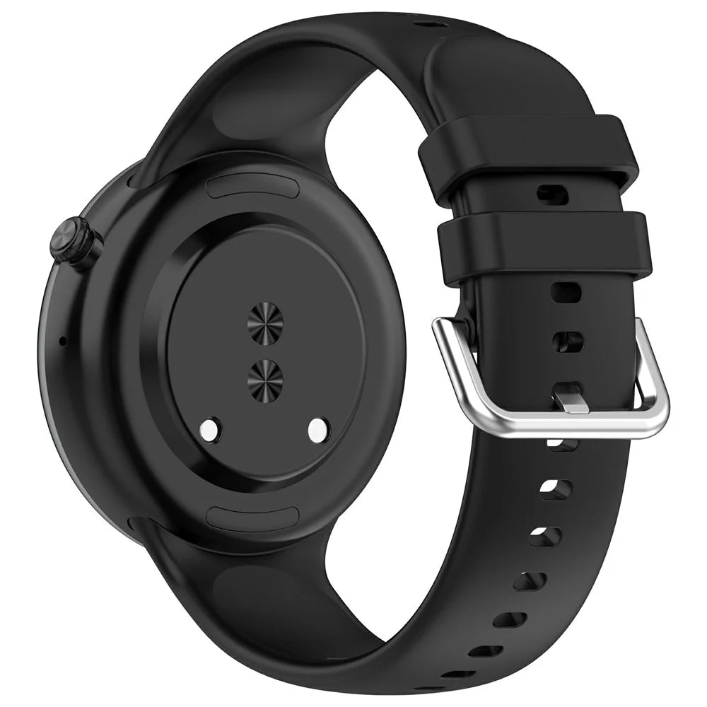 For Honor Watch Fit Elegant Edition / Vitality Edition Replacement Strap Dual Loop Silicone Watch Band - Black - 1