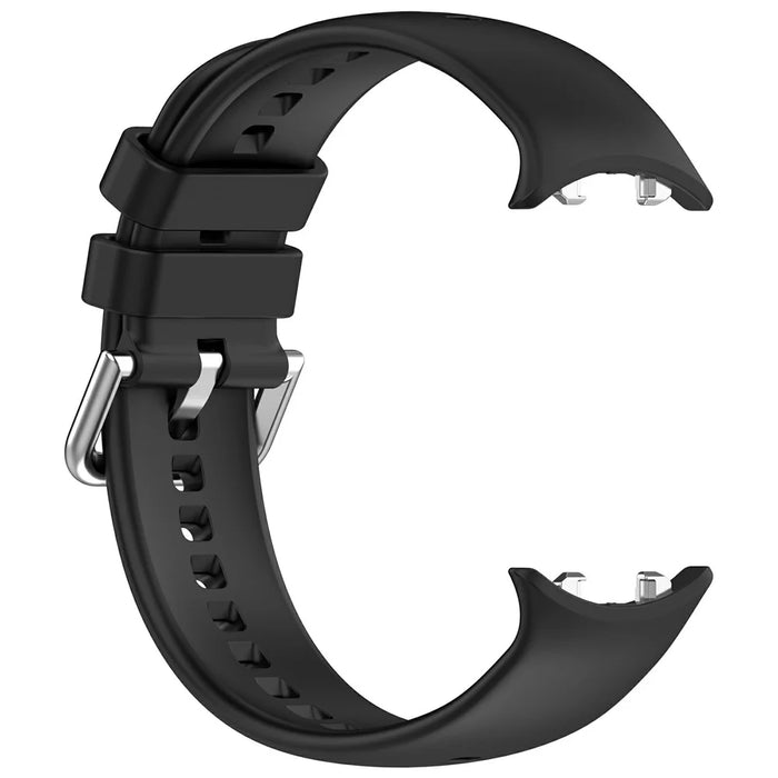 For Honor Watch Fit Elegant Edition / Vitality Edition Replacement Strap Dual Loop Silicone Watch Band - Black - 4