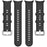 For Honor Watch Fit Elegant Edition / Vitality Edition Replacement Strap Dual Loop Silicone Watch Band - Black - 5