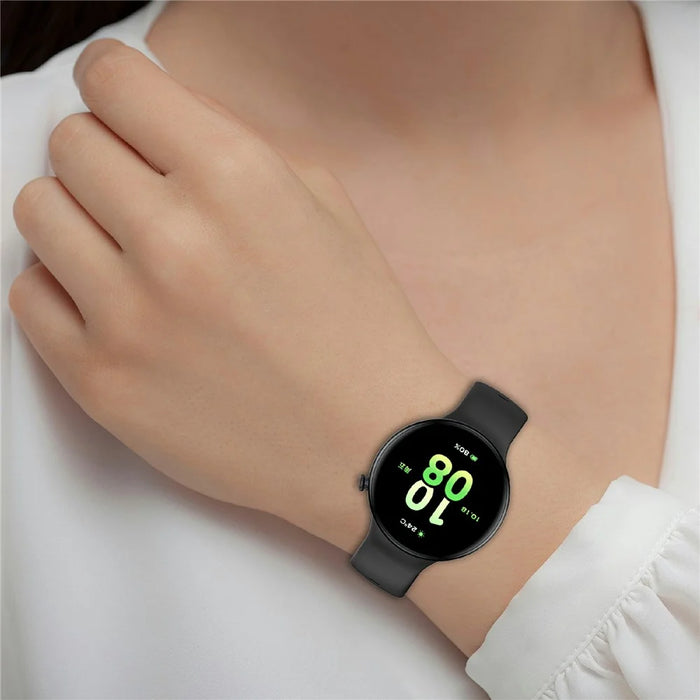 For Honor Watch Fit Elegant Edition / Vitality Edition Replacement Strap Dual Loop Silicone Watch Band - Black - 6