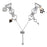 For Huawei Watch GT 2 42mm Silver Watch Band Adjustable Single Chain Style Metal Alloy Strap - 1