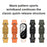 Watch Band For Xiaomi Smart Band 10  /  9  /  8 Stitching Line Wavy Pattern Silicone Wrist Strap - White - 3