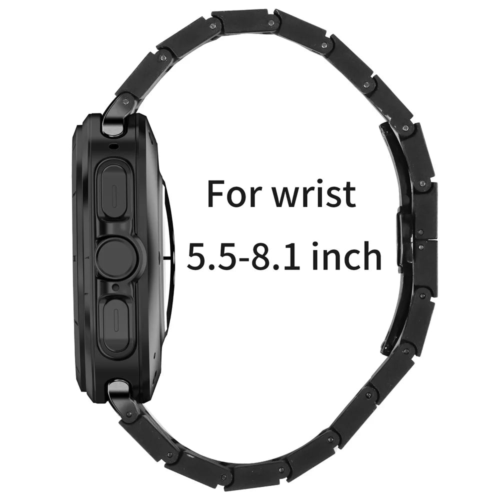 Replacement Strap for Samsung Galaxy Watch8 44mm / 40mm / 8 Classic 46mm Carbon Fiber Waterproof Watch Band - 5