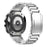 Watch Band For Samsung Galaxy Watch Ultra (2025) 47mm / Ultra 47mm 3-Bead Turtle Back Buckle Titanium Alloy Strap - Silver - 1