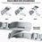 Watch Band For Samsung Galaxy Watch Ultra (2025) 47mm / Ultra 47mm 3-Bead Turtle Back Buckle Titanium Alloy Strap - Silver - 2