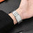 Watch Band For Samsung Galaxy Watch Ultra (2025) 47mm / Ultra 47mm 3-Bead Turtle Back Buckle Titanium Alloy Strap - Silver - 5
