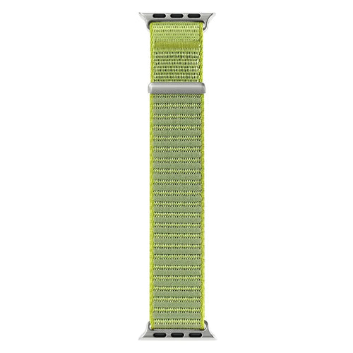 DUX DUCIS YE Series Watch Band For Apple Watch Series 11 10 42mm / 9 8 7 41mm / SE3 SE2 SE 6 5 4 40mm / 3 2 1 38mm Nylon Braided Loop Wrist Strap - Green - 1