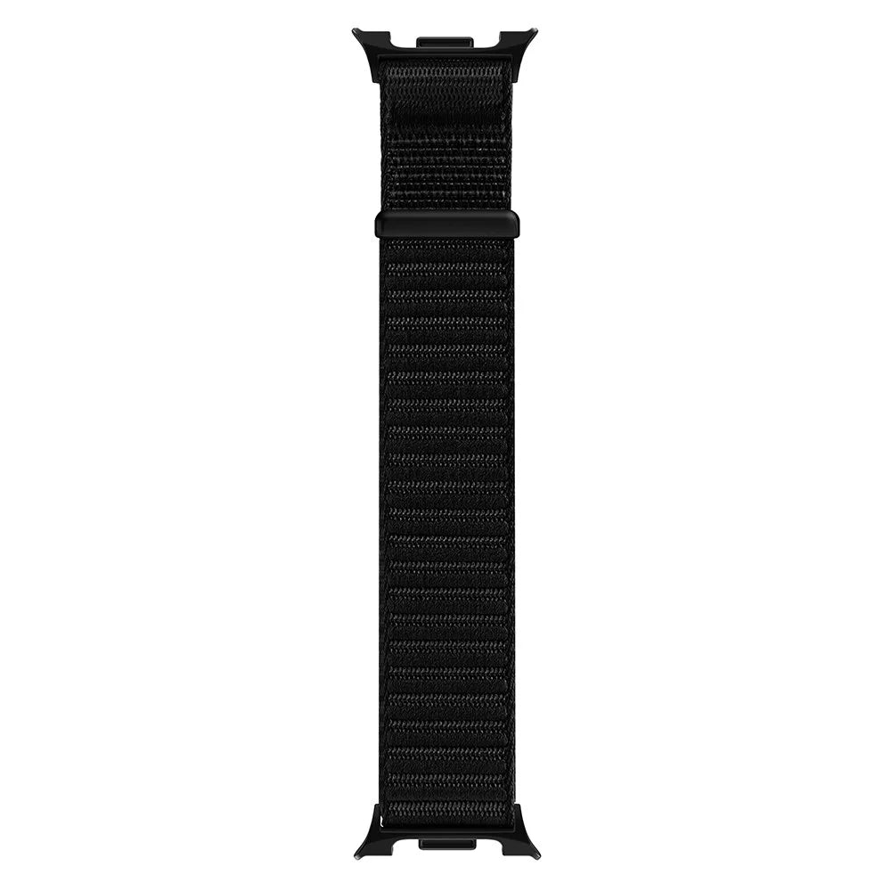 DUX DUCIS YE Series For Samsung Galaxy Watch8 40mm / 44mm / Watch8 Classic 46mm Watch Band Nylon Braided Loop Wrist Strap - Black - 1