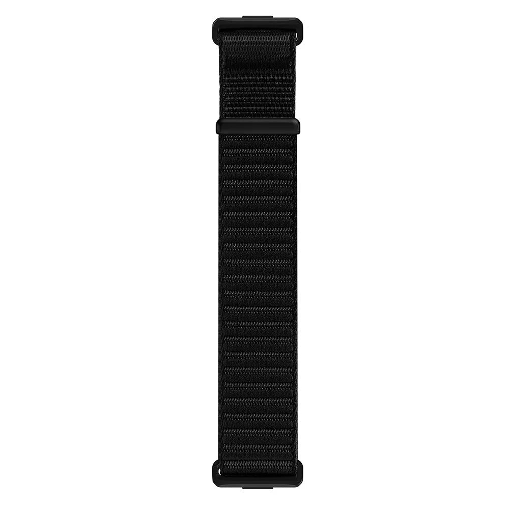 DUX DUCIS YE Series Watch Band For Huawei Watch Fit 4 / Fit 4 Pro / Fit 3 Nylon Braided Loop Wrist Strap - Black - 1