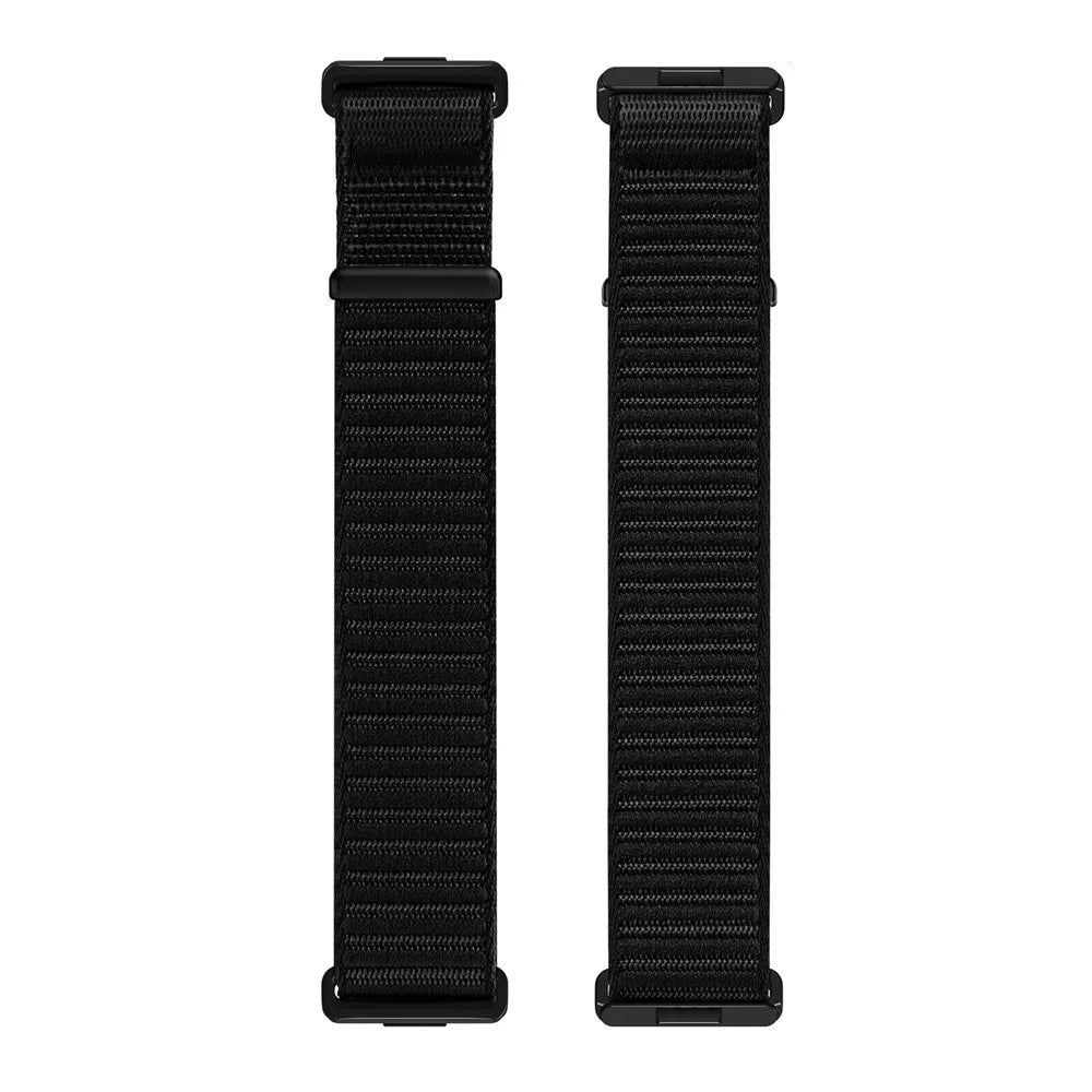 DUX DUCIS YE Series Watch Band For Huawei Watch Fit 4 / Fit 4 Pro / Fit 3 Nylon Braided Loop Wrist Strap - Black - 2