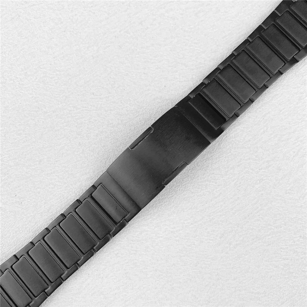 For Oppo Watch X / X2 / 4 Pro Replacement Strap 22mm 3-Bead Stainless Steel Watch Band - Black - 5