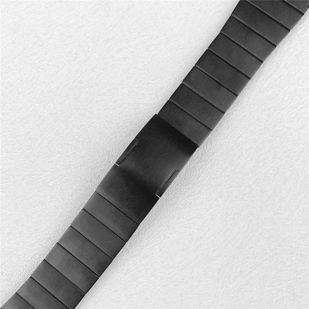For Oppo Watch X / X2 / 4 Pro Replacement Strap 1-Bead Stainless Steel Watch Band, 22mm - Black - 4