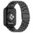 Watch Band for Oppo Watch 2 42mm Titanium Alloy 3-Bead Wrist Strap - Black - 1
