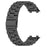 Watch Band for Oppo Watch 2 42mm Titanium Alloy 3-Bead Wrist Strap - Black - 2