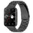 Watch Band for Oppo Watch 2 42mm Titanium Alloy 3-Bead Wrist Strap - Black - 5