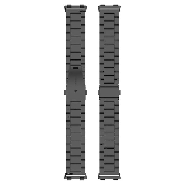 Watch Band for Oppo Watch 2 46mm Titanium Alloy 3-Bead Wrist Strap - Black - 4