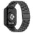 Watch Band for Oppo Watch 2 46mm Titanium Alloy 3-Bead Wrist Strap - Black - 1