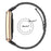Watch Band for Oppo Watch Free Titanium Alloy 3-Bead Wrist Strap - Black - 4