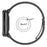 Watch Band for Xiaomi Redmi Watch 3 Active / 3 Lite Titanium Alloy 3-Bead Wrist Strap - Black - 5