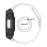 Watch Band for Huami Amazfit T-Rex 2 Titanium Alloy 3-Bead Wrist Strap - Silver - 5