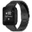 Watch Band for Garmin Forerunner 35 / 30 Titanium Alloy 3-Bead Wrist Strap - Black - 2
