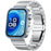 For Huawei Watch Fit 4 / 4 Pro Replacement Strap Stainless Steel Watch Band - Silver - 2