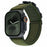 LEMONDA Watch Band For Apple Watch Ultra 3 2 1 49mm / Series 11 10 46mm / 9 8 7 45mm / SE3 SE2 SE 6 5 4 44mm / 3 2 1 42mm Nylon Strap with FIDLOCK Magnetic Buckle - Green - 2