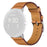 For Google Pixel Watch 4 45mm / Watch 3 45mm Watch Band Genuine Cow Leather Wrist Strap - Brown - 1