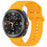 Watch Band for Samsung Galaxy Watch8 44mm / 40mm / Watch8 Classic 46mm Wave Stitching Line Silicone Adjustable Strap - Yellow - 2