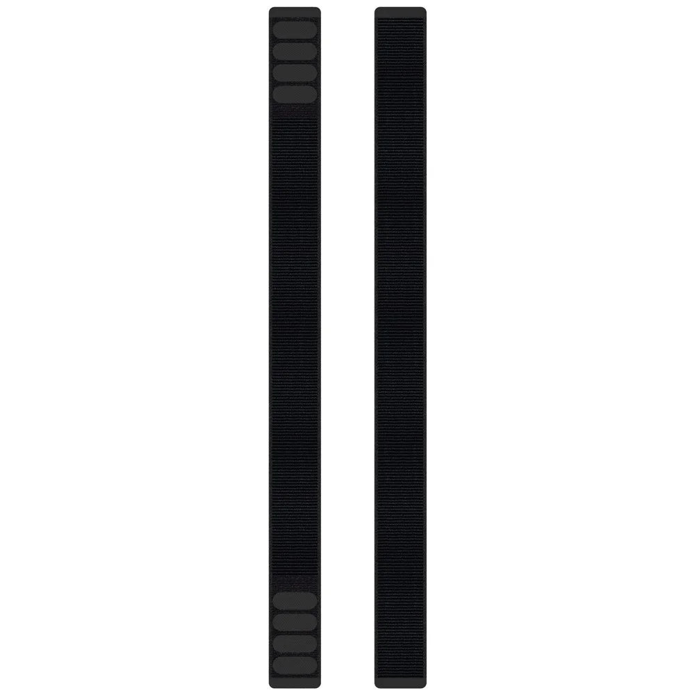20mm Nylon Watch Band for Garmin Fenix 8 43mm / Instinct E 40mm Magic Tape Replacement Strap - Black - 4