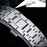 For Huami Amazfit T-Rex 2 Stainless Steel Watch Band with Butterfly Clasp - Silver - 5