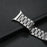 For Samsung Galaxy Watch Ultra 47mm / Ultra (2025) 47mm Watch Band Titanium Alloy 3-Bead Wrist Strap - Silver - 5