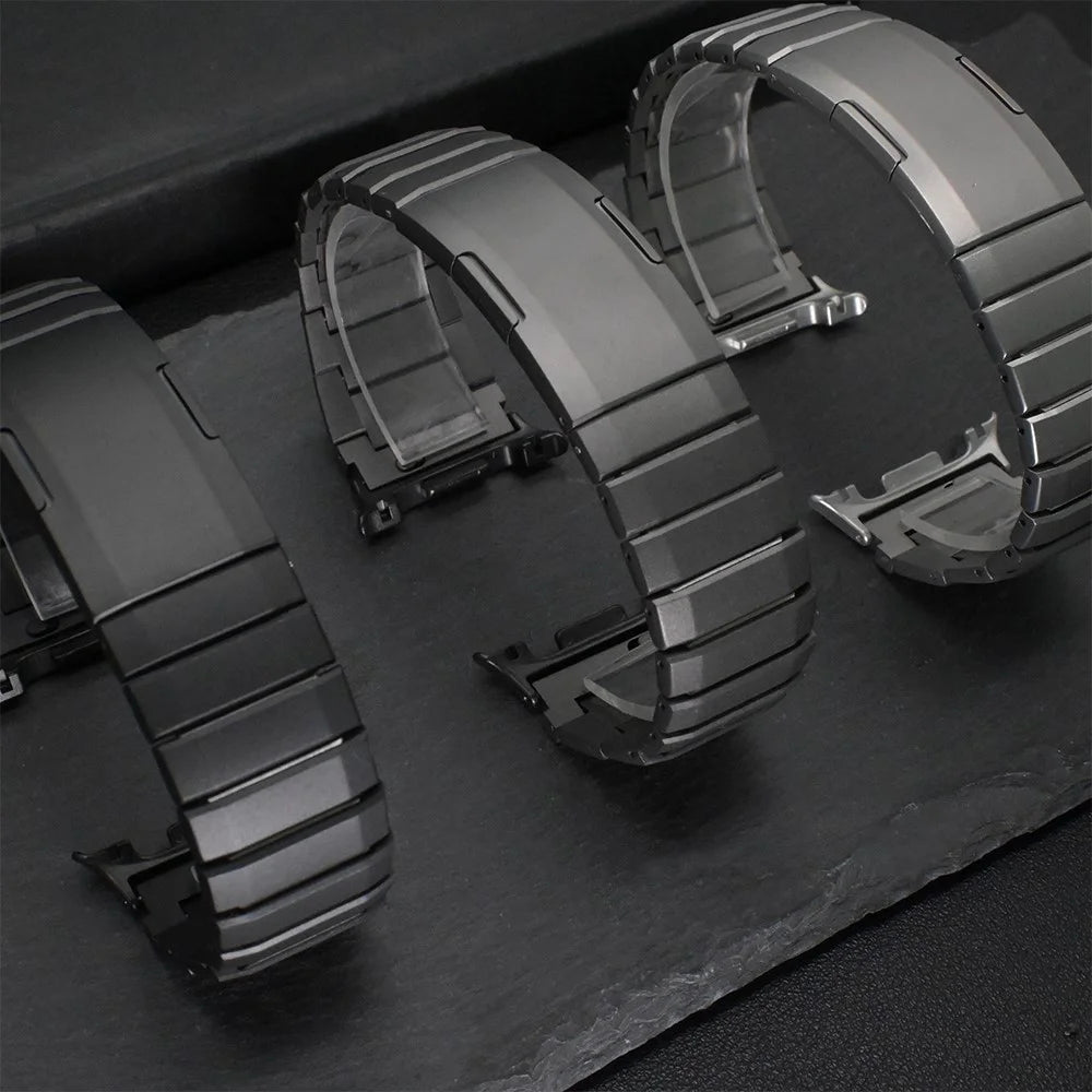 For Samsung Galaxy Watch Ultra 47mm / Ultra (2025) 47mm Wrist Band Titanium Alloy Detachable Watch Strap - Titanium - 6