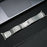 For Samsung Galaxy Watch Ultra 47mm / Ultra (2025) 47mm Watch Band Titanium Alloy 1-Bead Wrist Strap - Silver - 4